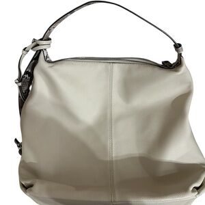 Vince Camuto Cream Hobo Bag Leather Great shape!